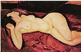Oil Canvas Paintings - Amedeo-Modigliani-oil-painting-am24